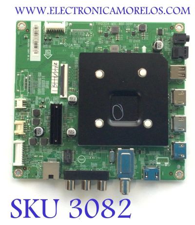 MAIN PARA SMART TV INSIGNIA 4K RESOLUCION (3840 x 2160) / NUMERO DE PARTE XLCB02K068 / 715GC034-M0C-B00-005Y / KSA650067 / PANEL TPT650WR-D022.L REV:S01K / DISPLAY ST6451D02-2 / MODELO NS-65F501NA22
